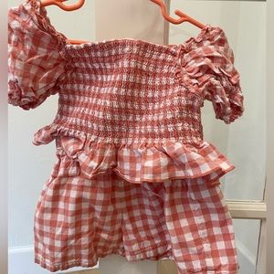 COPY - Wonder Nation 2 piece shirt/skirt set. 3T.